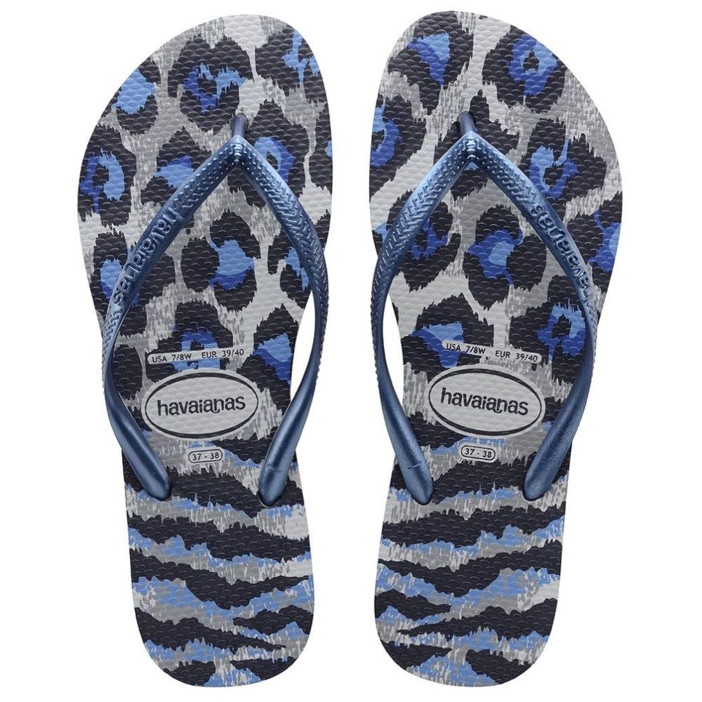 Slapi Havaianas SLIM ANIMALS pt Femei / 35/36 / Albastru inchis photo 1 Slapi Havaianas SLIM ANIMALS pt Femei / 35/36 / Albastru inchis photo 1